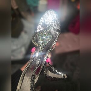 Carlos Santana Starlet Cork Wedge Heel Size 9